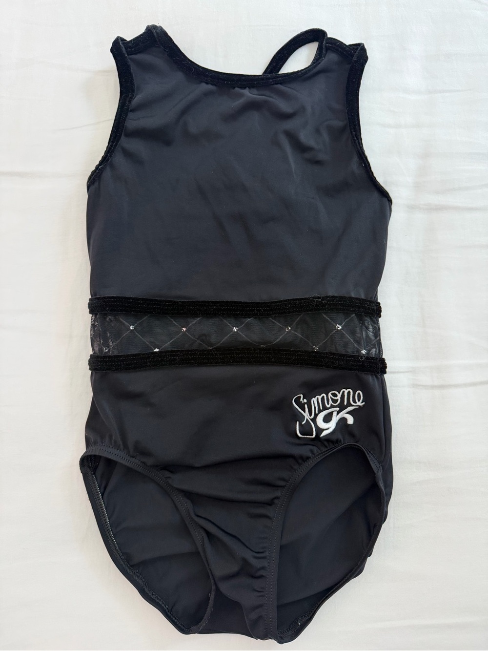 Simone Biles Black GK Leotard